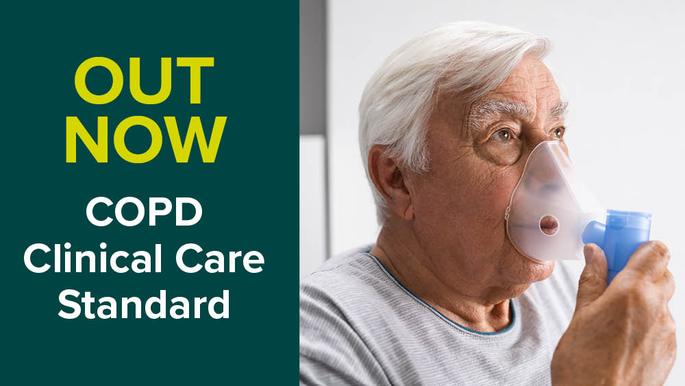 COPD Clinical Care Standard out now