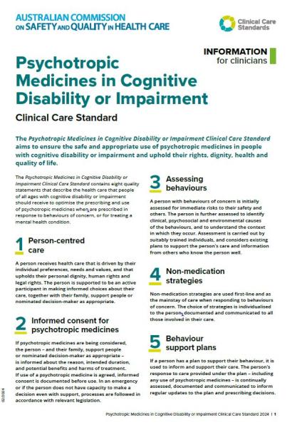 Psychotropic clinicians