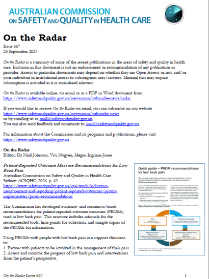 Image of On the Radar Issue 667