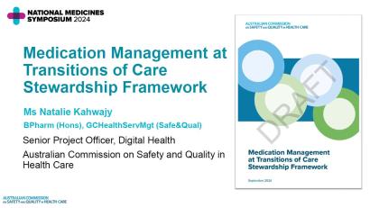 Medication Management at Transitions of Care Stewardship Framework